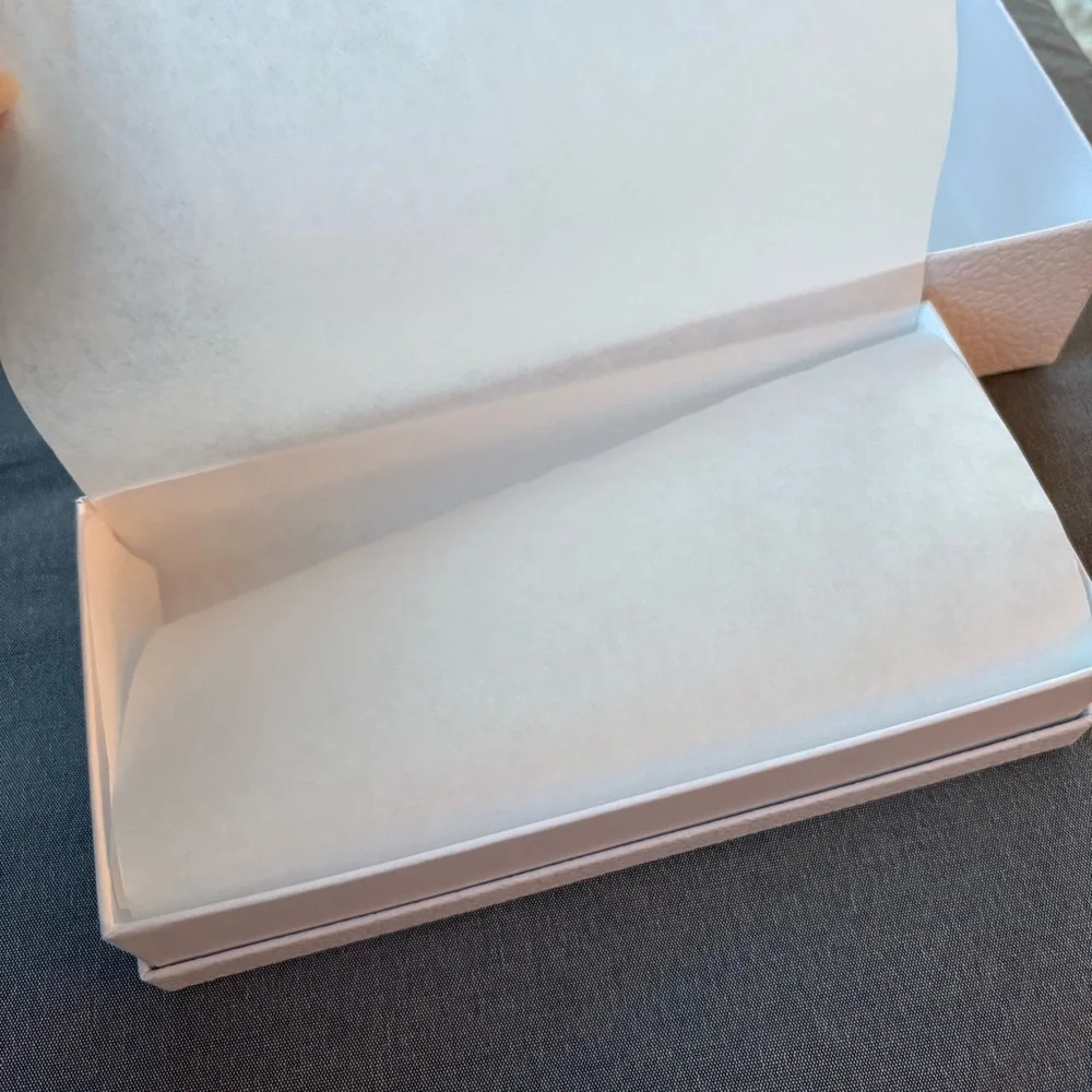 Dior Textured White Gift Box with Gold Lettering
